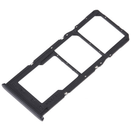 For Samsung Galaxy A23 5G SM-A236B Original SIM Card Tray + SIM Card Tray + Micro SD card tray (Black)-garmade.com