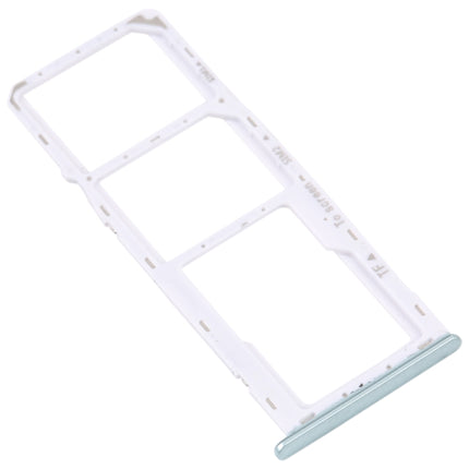 For Samsung Galaxy M42 5G SM-A436B Original SIM Card Tray + SIM Card Tray + Micro SD card tray (Green)-garmade.com