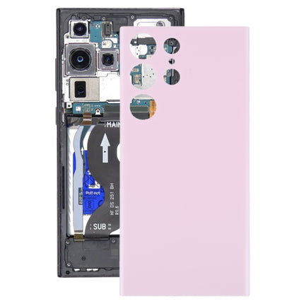 For Samsung Galaxy S23 Ultra 5G SM-S918B OEM Battery Back Cover(Pink)-garmade.com
