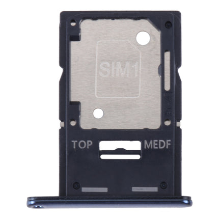 For Samsung Galaxy A54 SM-A546 Original SIM Card Tray + Micro SD Card Tray (Blue)-garmade.com