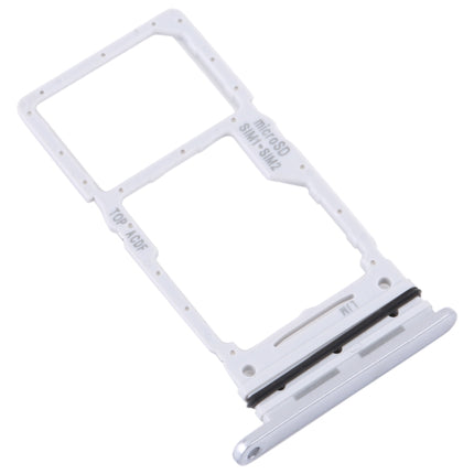 For Samsung Galaxy A34 SM-A346 Original SIM Card Tray + SIM / Micro SD Card Tray (Silver)-garmade.com