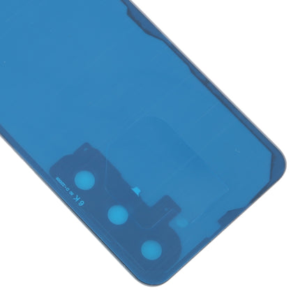 For Samsung Galaxy S23 SM-S911B OEM Glass Battery Back Cover with Camera Lens Cover(Blue)-garmade.com