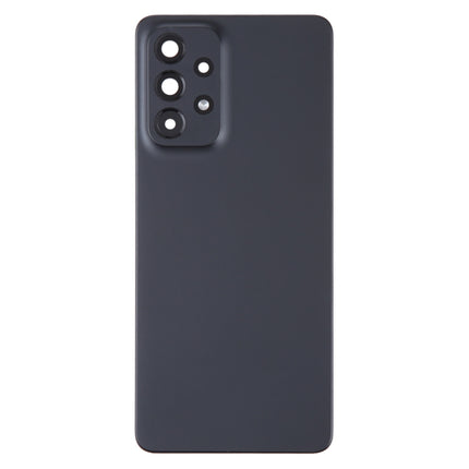 For Samsung Galaxy A53 5G SM-A536B Original Battery Back Cover with Camera Lens Cover(Black)-garmade.com