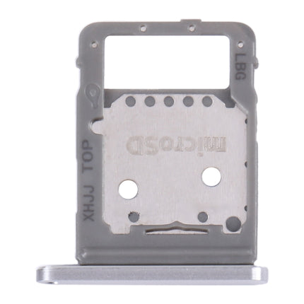 For Samsung Galaxy Tab S8 SM-X700 Original SIM Card Tray + Micro SD Card Tray (Silver)-garmade.com