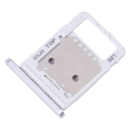 For Samsung Galaxy Tab S8+ SM-X800 Original SIM Card Tray + Micro SD Card Tray (Silver)-garmade.com