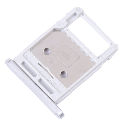 For Samsung Galaxy Tab S8+ SM-X800 Original SIM Card Tray + Micro SD Card Tray (Silver)-garmade.com