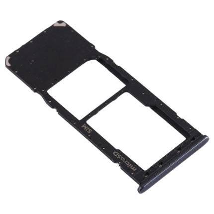 SIM Card Tray + Micro SD Card Tray for Samsung Galaxy A20 A30 A50 (Black)-garmade.com