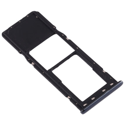 SIM Card Tray + Micro SD Card Tray for Samsung Galaxy A20 A30 A50 (Black)-garmade.com