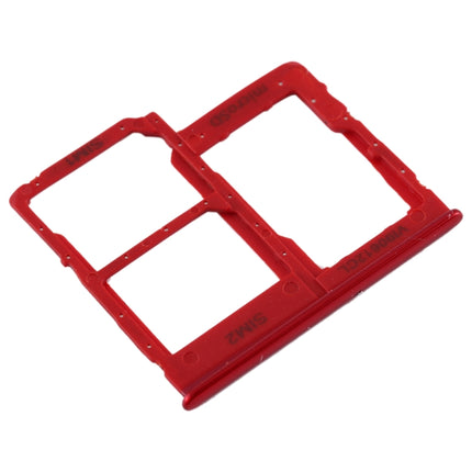 SIM Card Tray + SIM Card Tray + Micro SD Card Tray for Samsung Galaxy A40 (Red)-garmade.com