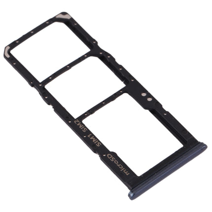 SIM Card Tray + SIM Card Tray + Micro SD Card Tray for Samsung Galaxy A70 (Black)-garmade.com