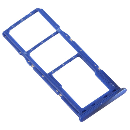 SIM Card Tray + SIM Card Tray + Micro SD Card Tray for Samsung Galaxy A70 (Blue)-garmade.com