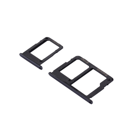SIM Card Tray + Micro SD & SIM Card Tray for Samsung Galaxy J5 Prime / G570 & J7 Prime / G610(Black)-garmade.com