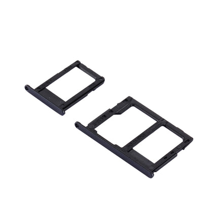 SIM Card Tray + Micro SD & SIM Card Tray for Samsung Galaxy J5 Prime / G570 & J7 Prime / G610(Black)-garmade.com
