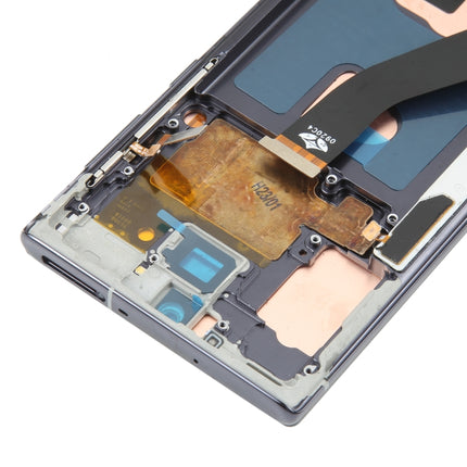 TFT Material LCD Screen for Samsung Galaxy Note10 Digitizer Full Assembly With Frame/Handwriting, Not Supporting Fingerprint Identification-garmade.com