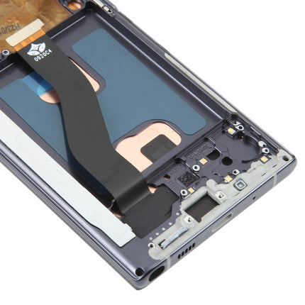 TFT Material LCD Screen for Samsung Galaxy Note10 Digitizer Full Assembly With Frame/Handwriting, Not Supporting Fingerprint Identification-garmade.com
