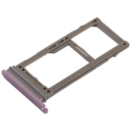 SIM Card Tray + Micro SD Card Tray for Samsung Galaxy Note9 (Purple)-garmade.com