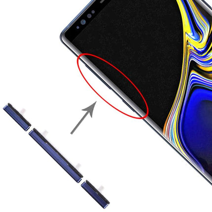 10 PCS Set Side Keys for Samsung Galaxy Note 9 Blue-garmade.com