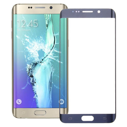 Front Screen Outer Glass Lens for Samsung Galaxy S6 Edge+ / G928 - Dark Blue-garmade.com