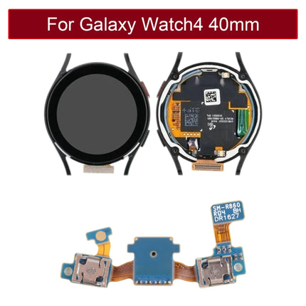 Original Power + Return + Microphone Flex Cable For Samsung Galaxy Watch4 40mm SM-R860 R865-garmade.com