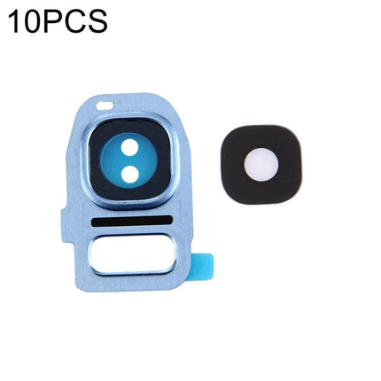 10 PCS Camera Lens Covers for Samsung Galaxy S7 Edge / G935 Blue-garmade.com