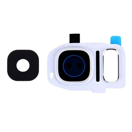 10 PCS Camera Lens Covers for Samsung Galaxy S7 Edge / G935 White-garmade.com