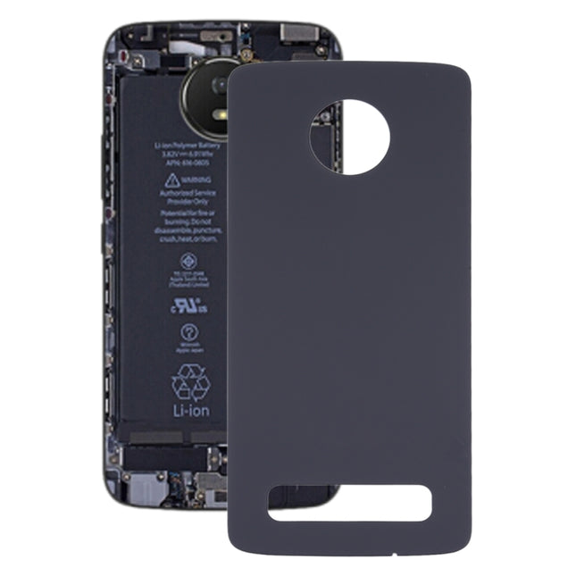Battery Back Cover for Motorola Moto Z4(Black)-garmade.com
