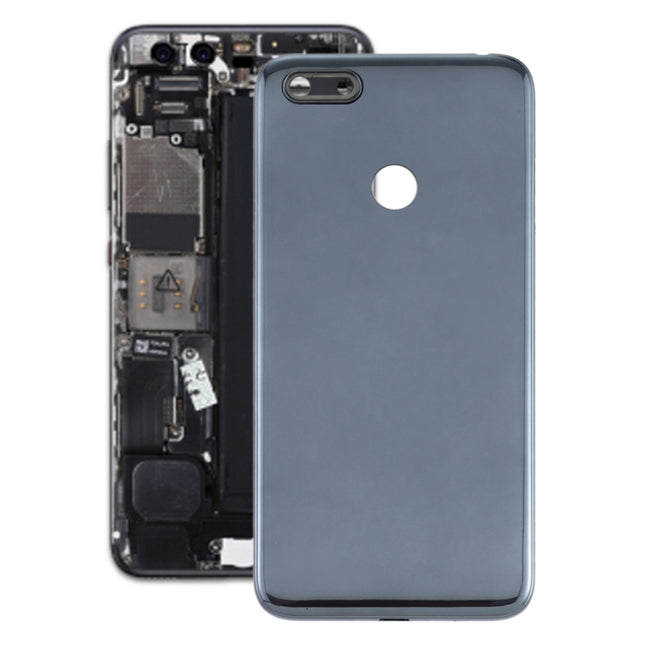 Battery Back Cover for Motorola Moto E6 Play (Black)-garmade.com