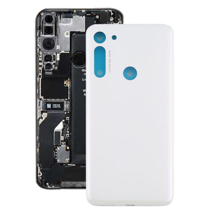 Battery Back Cover for Motorola Moto G8 (White)-garmade.com