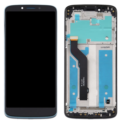 LCD Screen and Digitizer Full Assembly With Frame for Motorola Moto E5 Plus(Black)-garmade.com