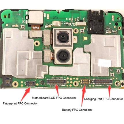 10 PCS Motherboard LCD Display FPC Connector for Huawei P20 Lite / Nova 3e-garmade.com