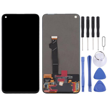 LCD Screen and Digitizer Full Assembly for Huawei Honor 30 Black-garmade.com