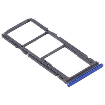 SIM Card Tray + SIM Card Tray + Micro SD Card Tray for Xiaomi Redmi Note 8T / Redmi Note 8 Blue-garmade.com