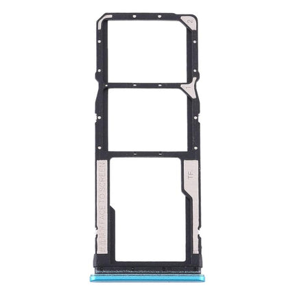 SIM Card Tray + SIM Card Tray + Micro SD Card Tray for Xiaomi Redmi Note 9S Green-garmade.com
