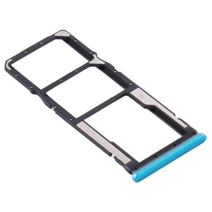 SIM Card Tray + SIM Card Tray + Micro SD Card Tray for Xiaomi Redmi Note 9S Green-garmade.com