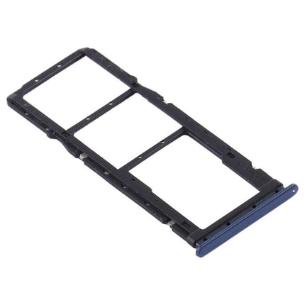 SIM Card Tray + SIM Card Tray + Micro SD Card Tray for Xiaomi Redmi 10X 4G / Redmi Note 9 Blue-garmade.com