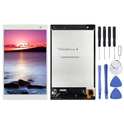 LCD Screen and Digitizer Full Assembly for Lenovo Tab 4 Plus 8704X TB-8704V TB-8704X TB-8704F TB-8704N TB-8704L (White)-garmade.com