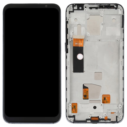 TFT Material LCD Screen and Digitizer Full Assembly With Frame (Not Supporting Fingerprint Identification) for Meizu 16th(Black)-garmade.com
