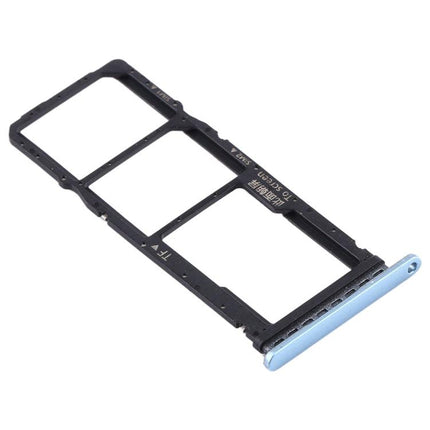 Dual SIM Card Tray + Micro SD Card Tray for Huawei Y7p Baby Blue-garmade.com