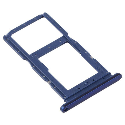 SIM Card Tray + SIM Card Tray / Micro SD Card Tray for Huawei Y9s(Blue)-garmade.com