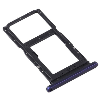 SIM Card Tray + SIM Card Tray / Micro SD Card Tray for Huawei Y9s(Purple)-garmade.com