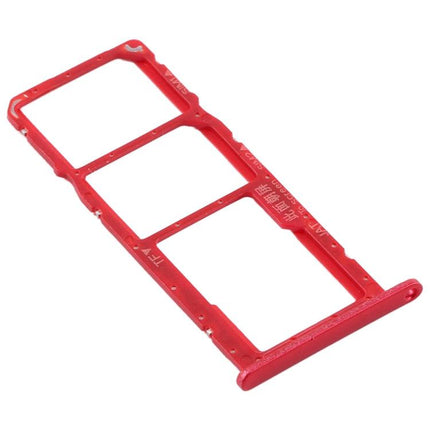 Dual SIM Card Tray + Micro SD Card Tray for Huawei Honor 8A Pro Red-garmade.com