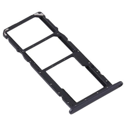 Dual SIM Card Tray + Micro SD Card Tray for Huawei Y6 Pro 2019 Black-garmade.com
