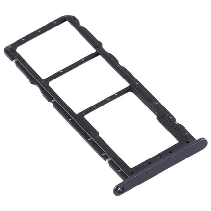 Dual SIM Card Tray + Micro SD Card Tray for Huawei Y6 Pro 2019 Black-garmade.com