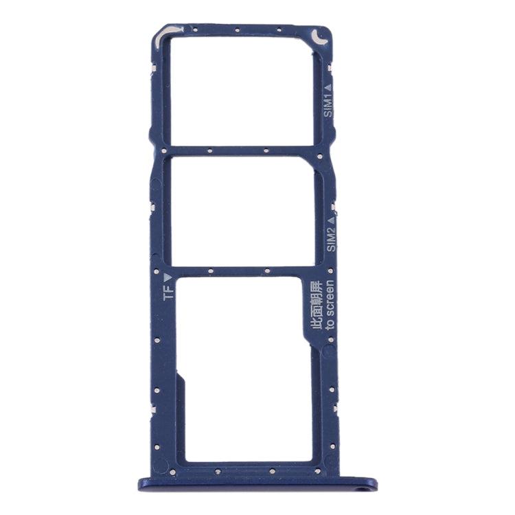 Dual SIM Card Tray + Micro SD Card Tray for Huawei Y6 2019 Blue-garmade.com