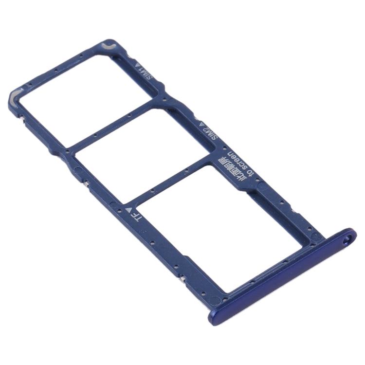 Dual SIM Card Tray + Micro SD Card Tray for Huawei Y6 2019 Blue-garmade.com