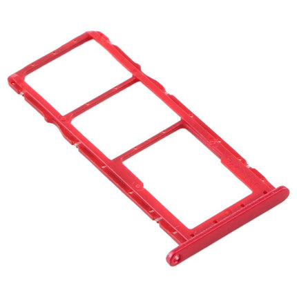 Dual SIM Card Tray + Micro SD Card Tray for Huawei Y6 2019 Red-garmade.com