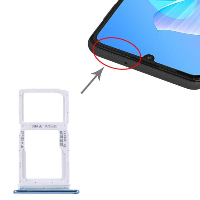 SIM Card Tray + SIM Card Tray / Micro SD Card Tray for Huawei Enjoy Z 5G (Twilight)-garmade.com