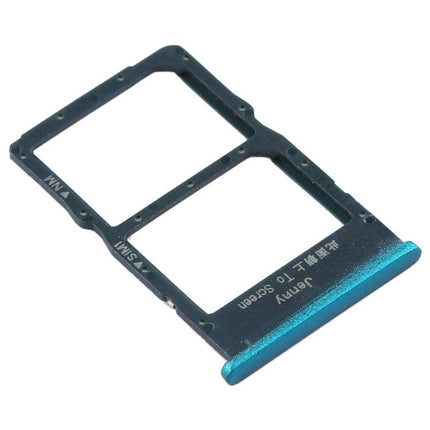 SIM Card Tray + NM Card Tray for Huawei P40 Lite Green-garmade.com