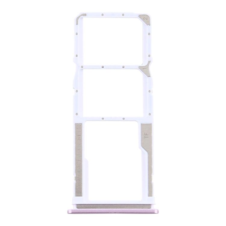 SIM Card Tray + SIM Card Tray + Micro SD Card Tray for Xiaomi Redmi 9 Pink-garmade.com