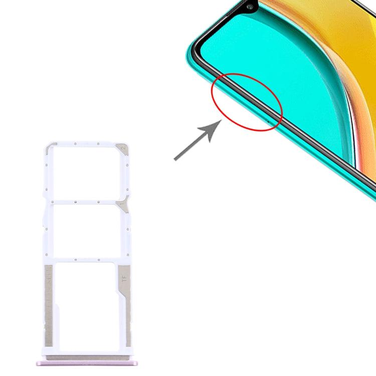 SIM Card Tray + SIM Card Tray + Micro SD Card Tray for Xiaomi Redmi 9 Pink-garmade.com